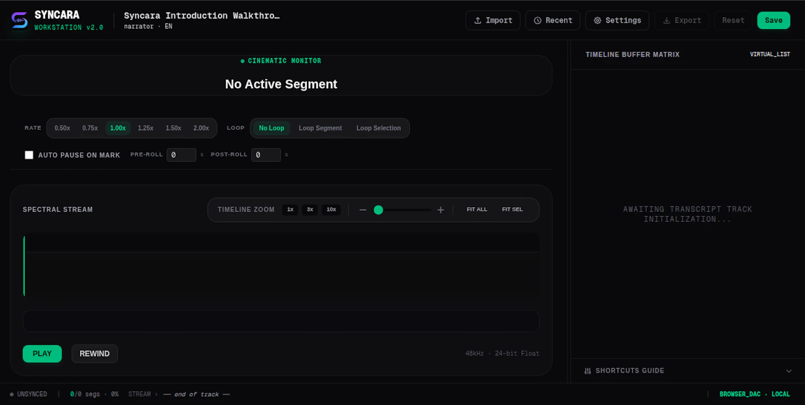Syncara screenshot 2
