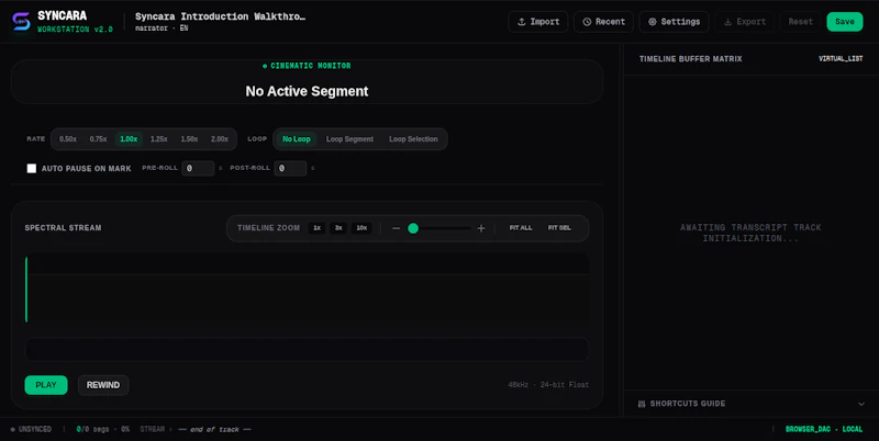 Syncara screenshot 2