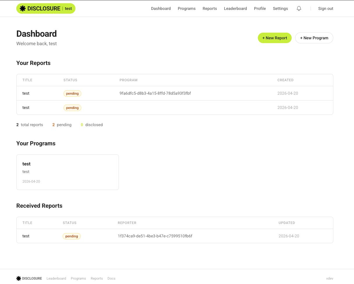 DISCLOSURE gallery image