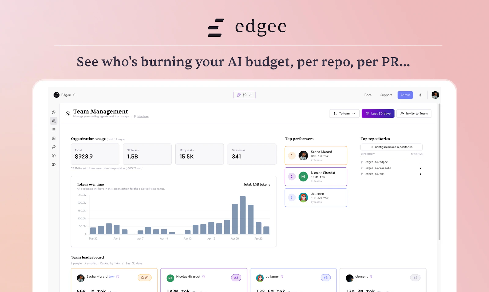 Edgee Team screenshot 4