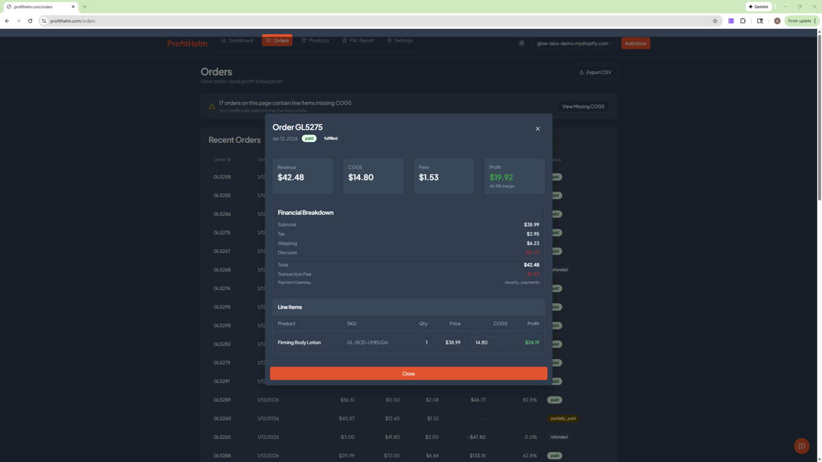 ProfitHelm gallery image