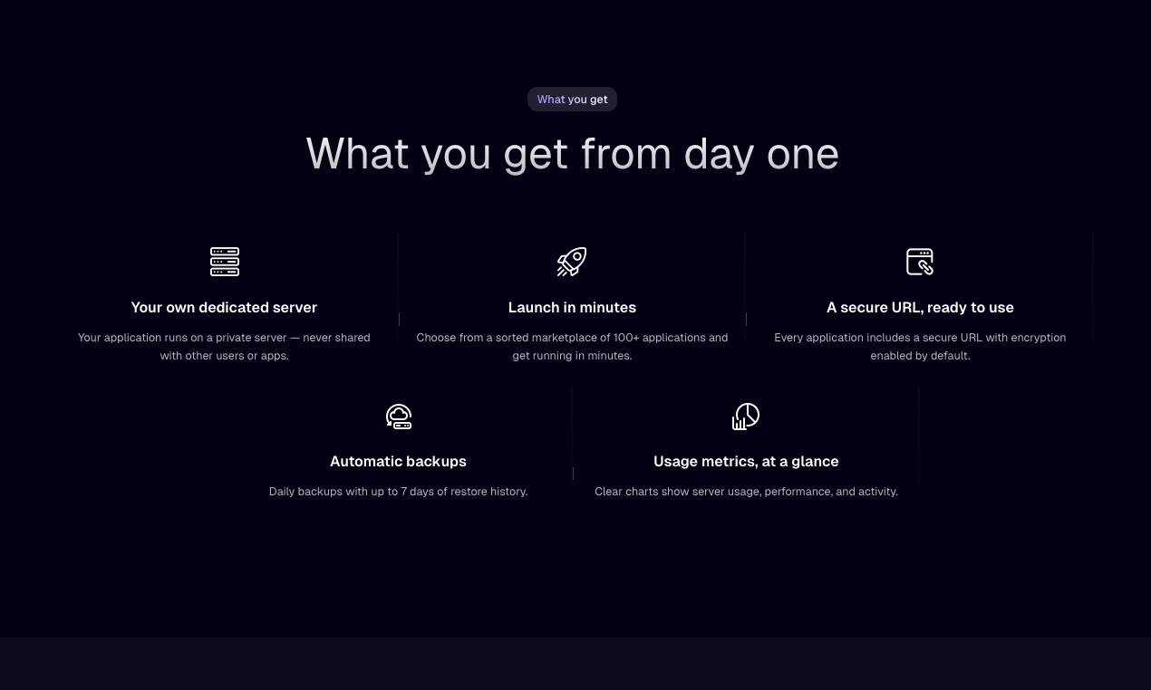 House Of FOSS 2.0 - Screenshot 2 showing product features and functionality