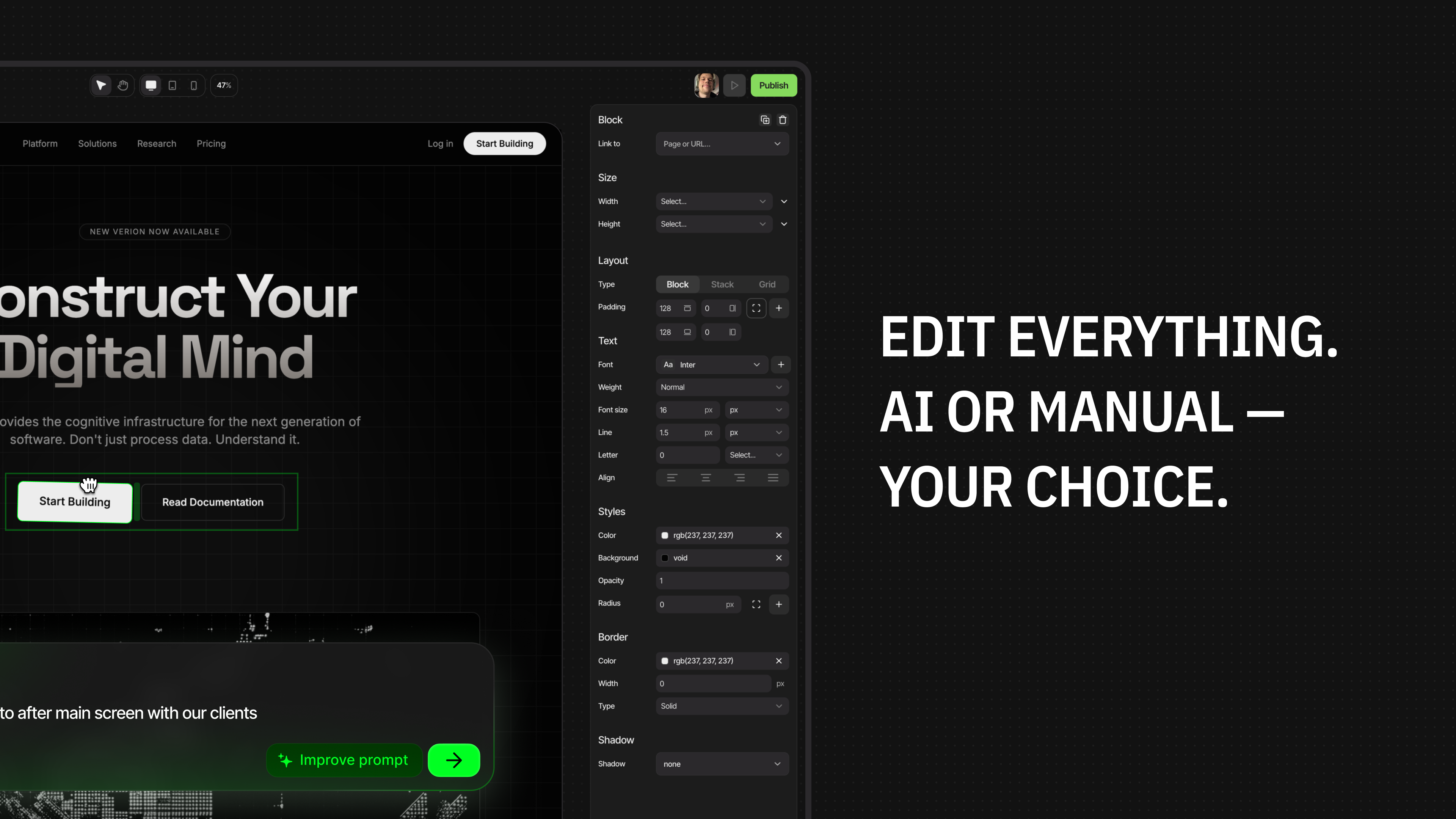 Loki.Build - Main product screenshot demonstrating key features and user interface