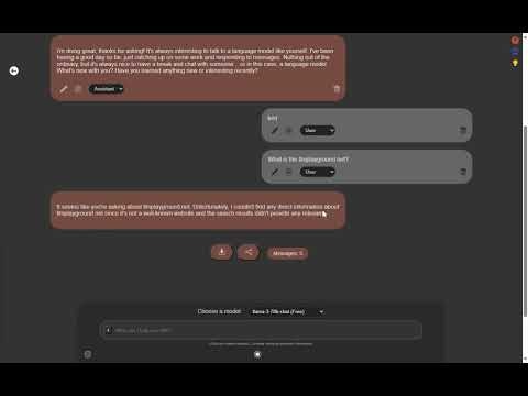 LLM Playground gallery image