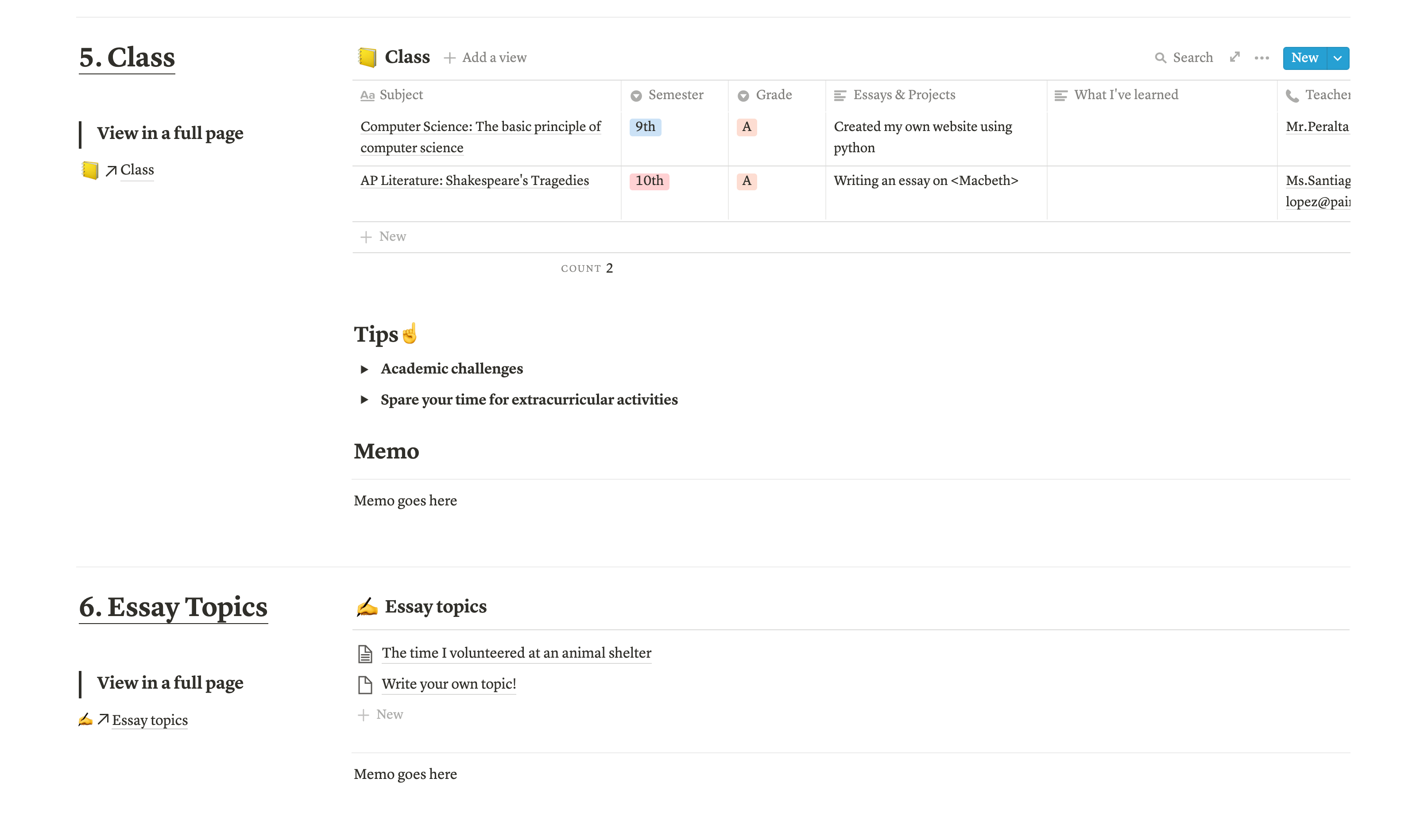Resume Template for High School Students gallery image