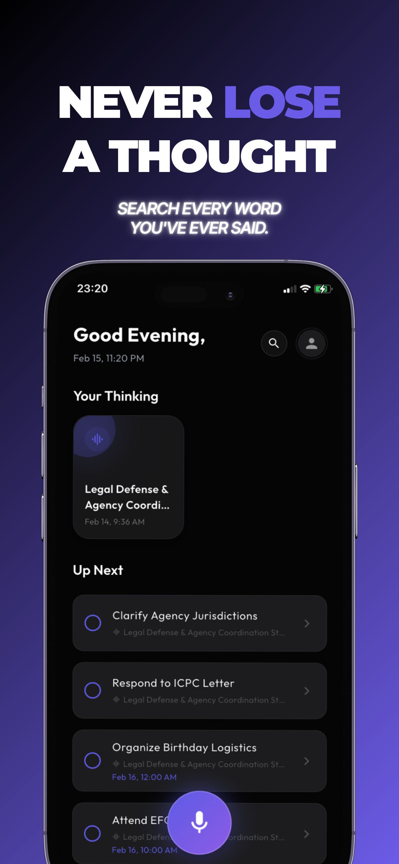 TalkToTask: Voice AI Tasks - Screenshot 2 showing product features and functionality