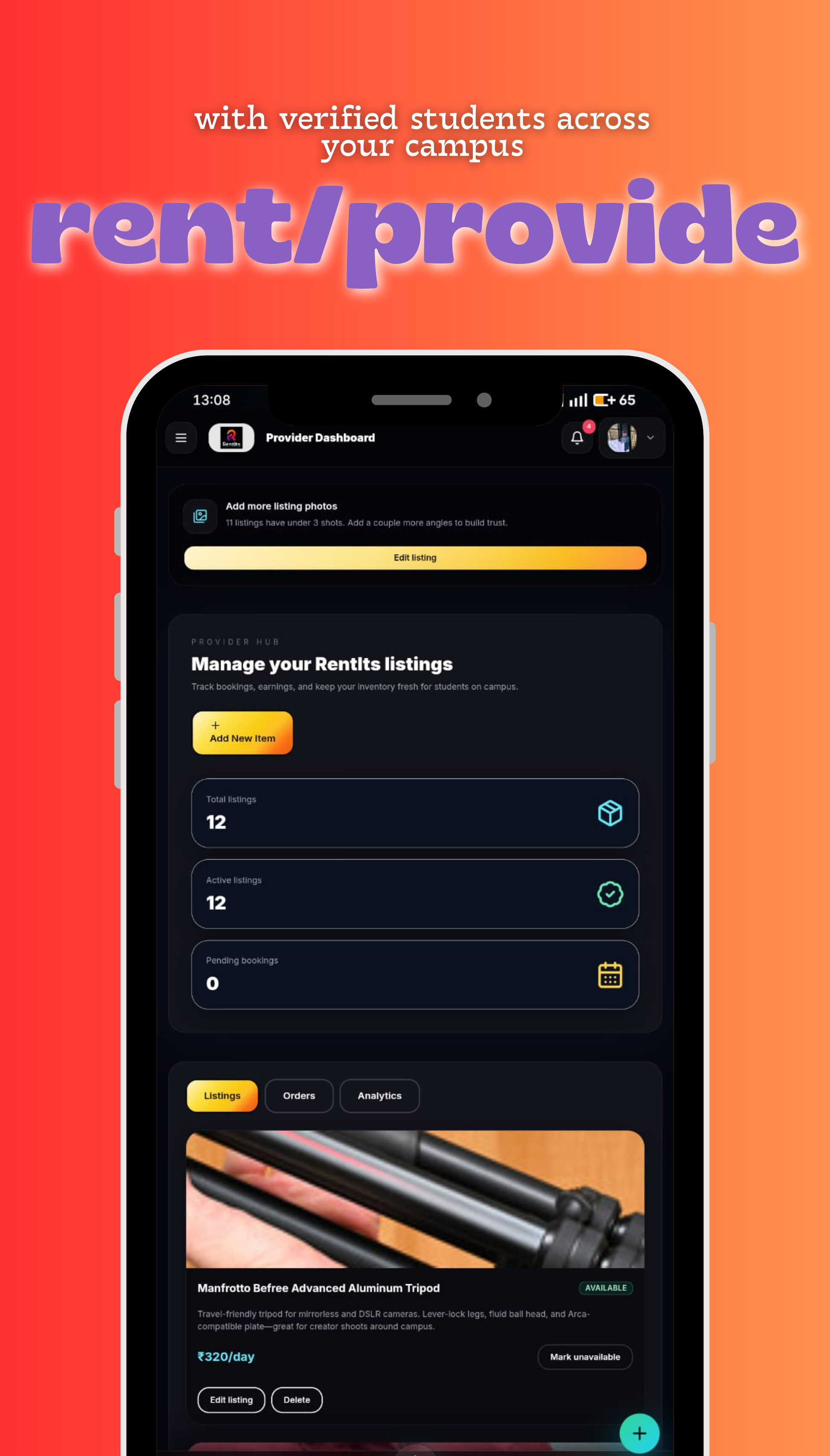 RentIts - Screenshot 3 showing product features and functionality