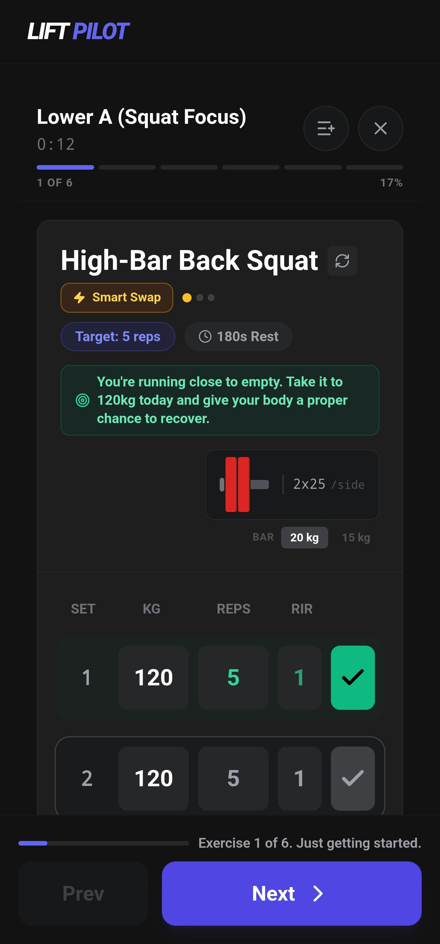 LiftPilot: Strength & size on Autopilot gallery image
