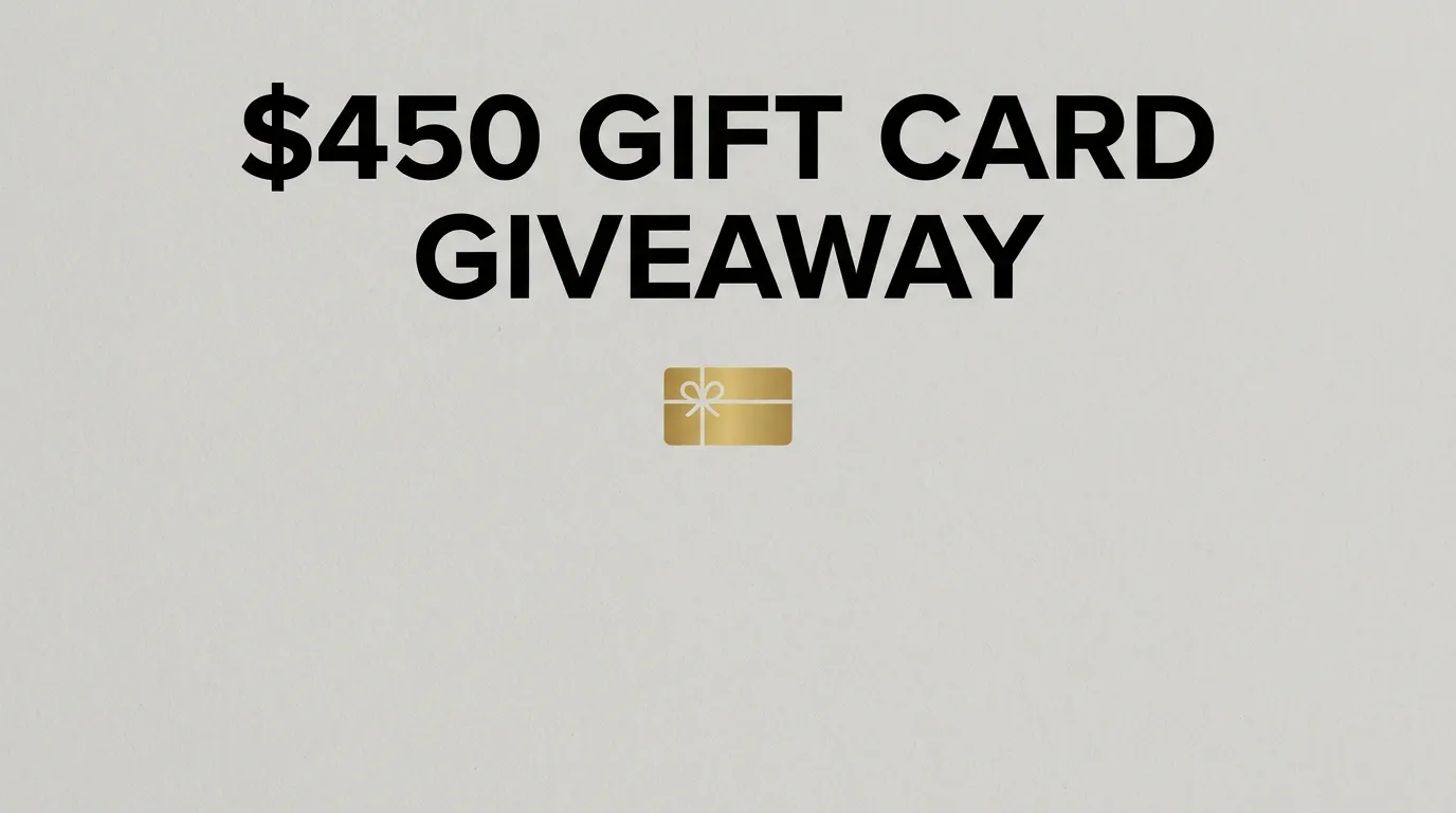 $450 Gift Card Giveaway: US, Canada gallery image