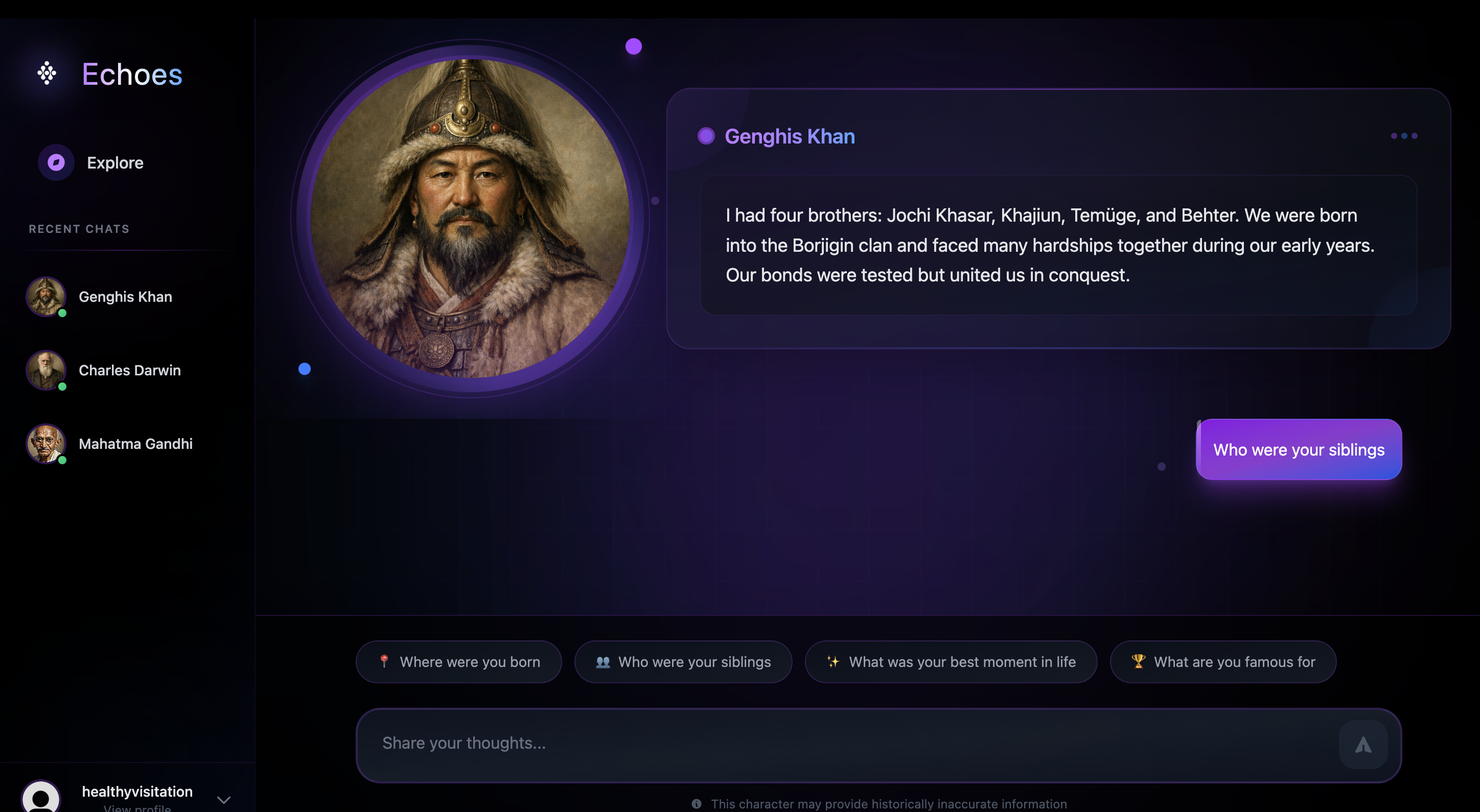 Echoes of History AI gallery image