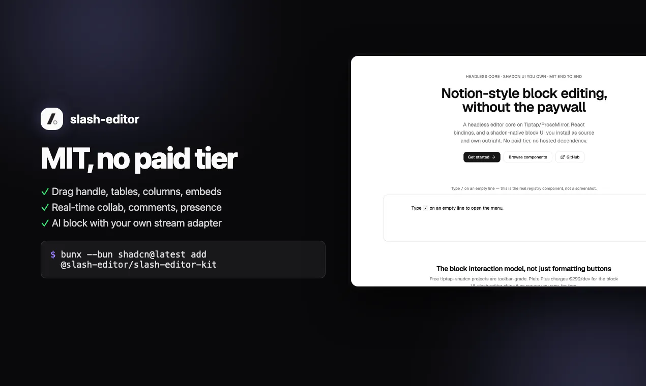 slash-editor gallery image