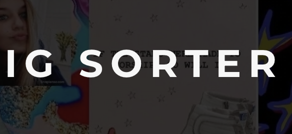 Instagram Sorter