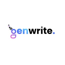 GenWrite - Product Hunt launch logo