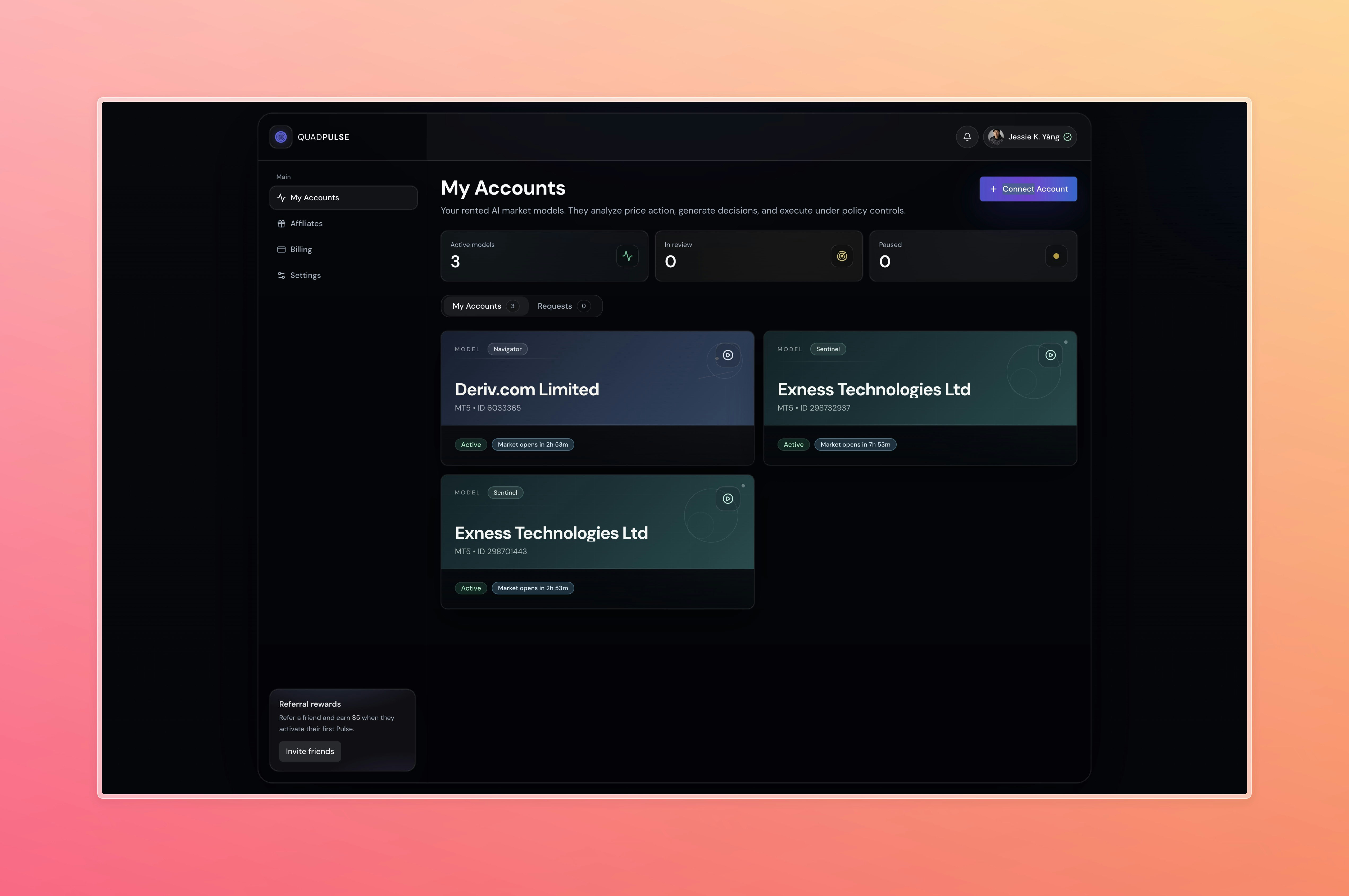 QuadPulse - Screenshot 2 showing product features and functionality