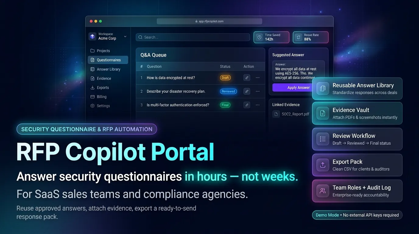 RFP PORTAL