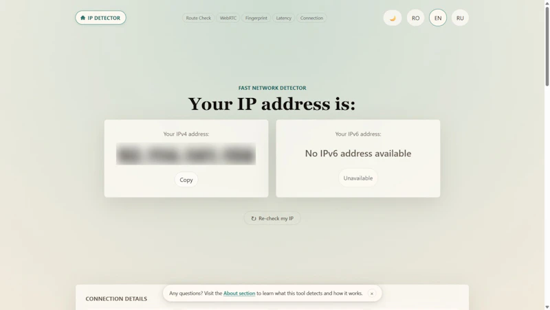 NetScope screenshot 1