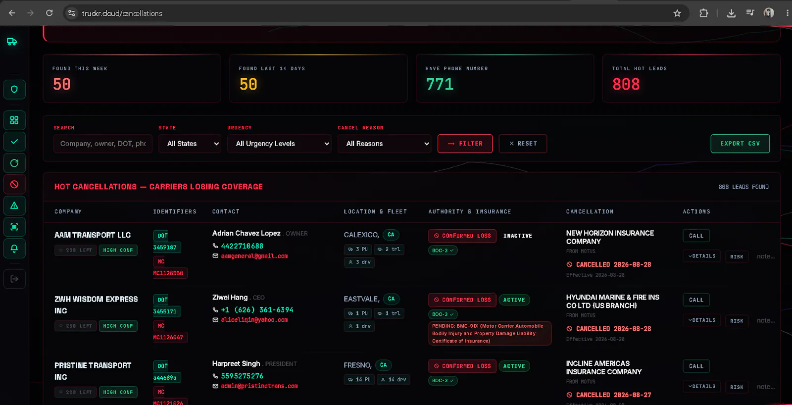 TRUCKR screenshot 3