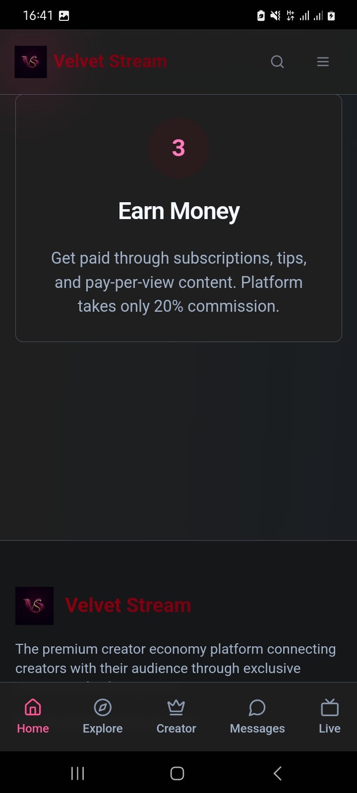 Velvet Stream gallery image