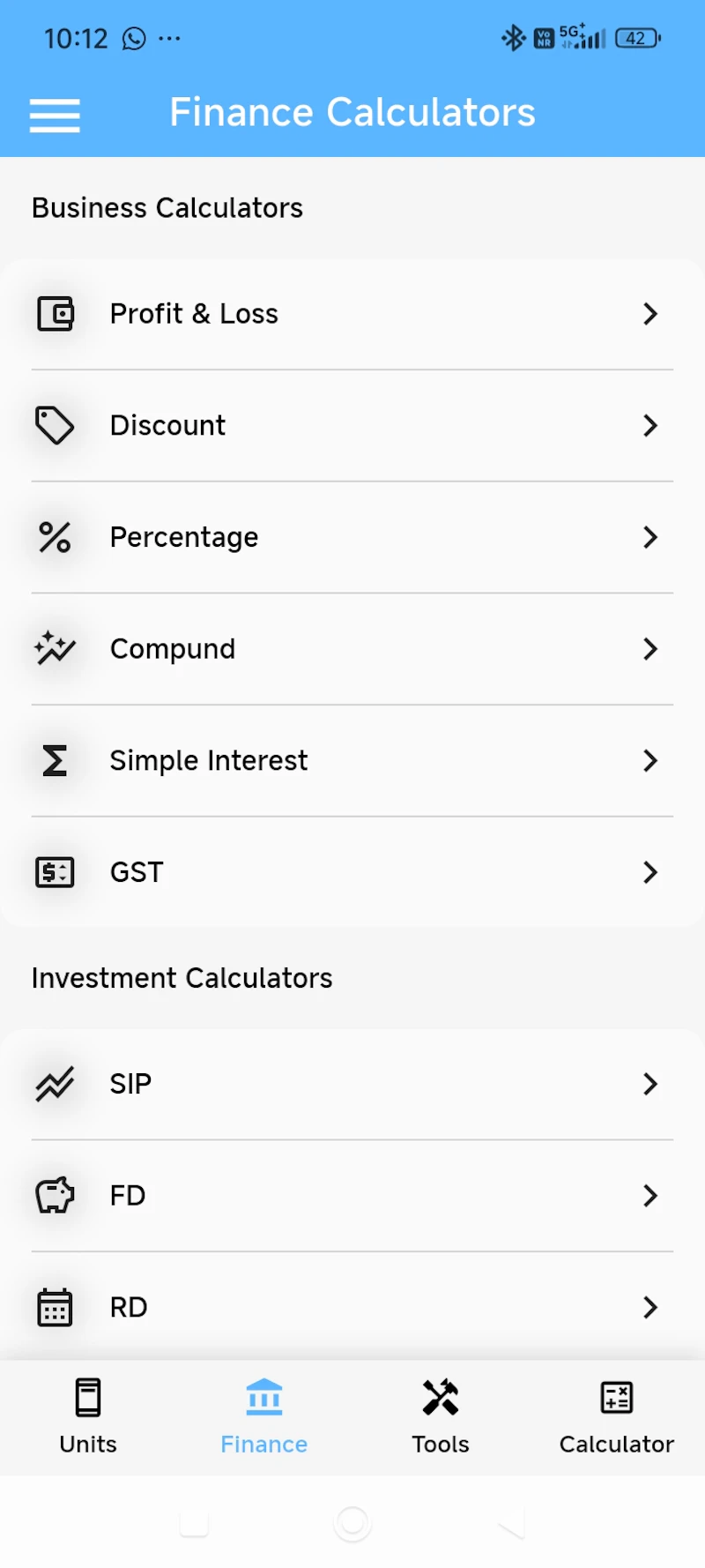 Smart Calculator & Converter screenshot 2