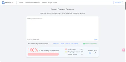AI Content Detector gallery image