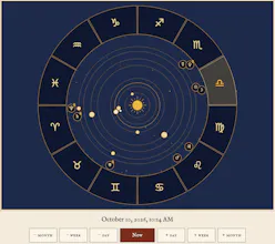 Cellarius Horoscope gallery image