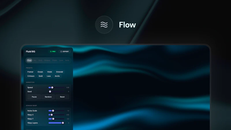 Fluid Background Studio screenshot 2