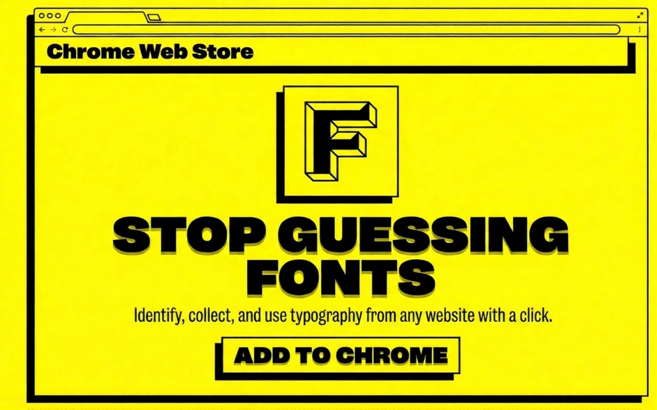 Font Finder - Font Detector - Main product screenshot demonstrating key features and user interface