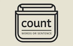 sentence counter media 1