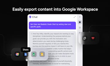 「Writingmate.ai」とGoogleスライドのシームレスな統合を紹介するスライドプレゼンテーションで、魅力的なプレゼンテーションを作成するためのAIパワーを提供します。