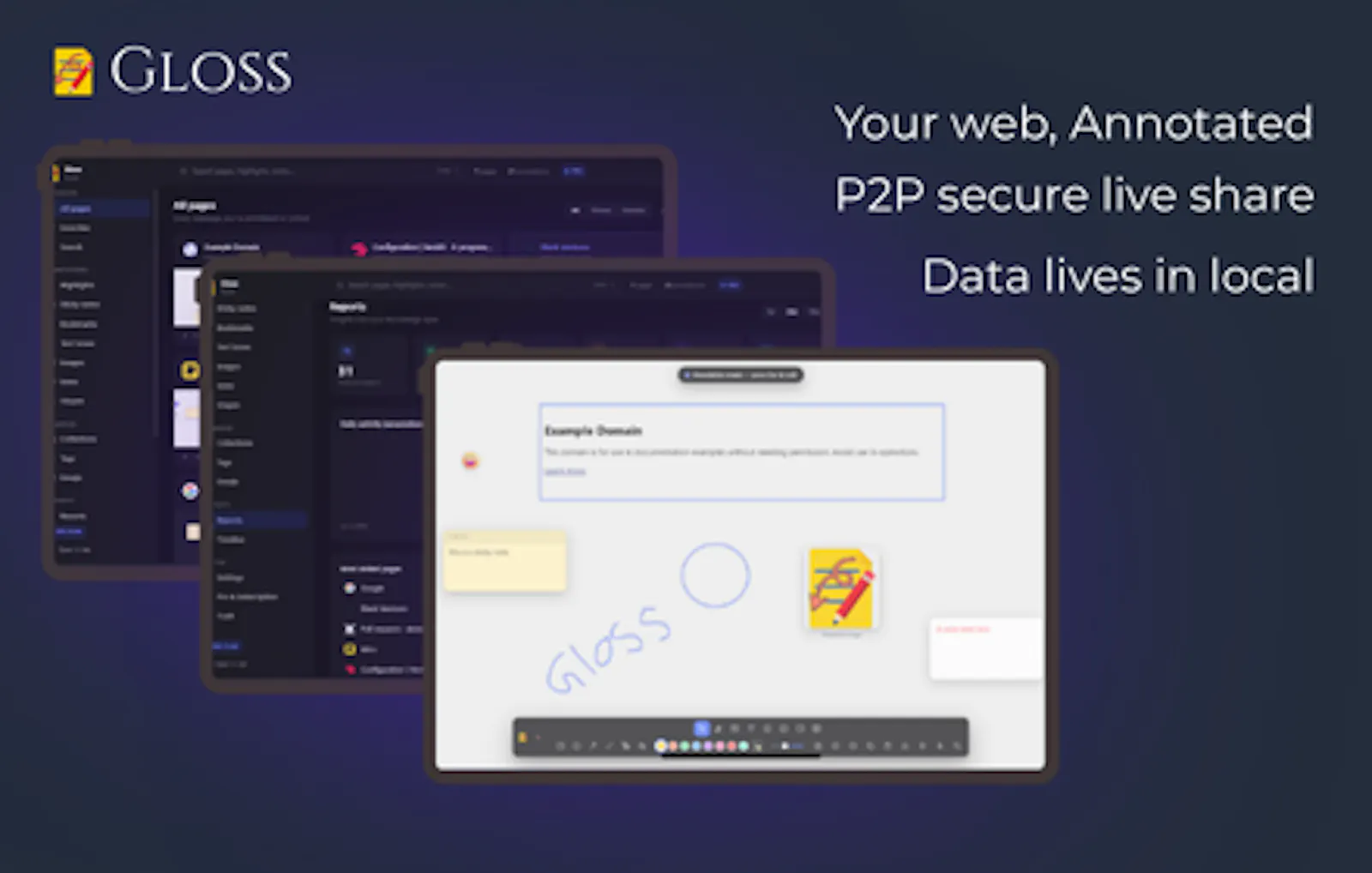 Gloss — Your web, annotated & shared. screenshot 5
