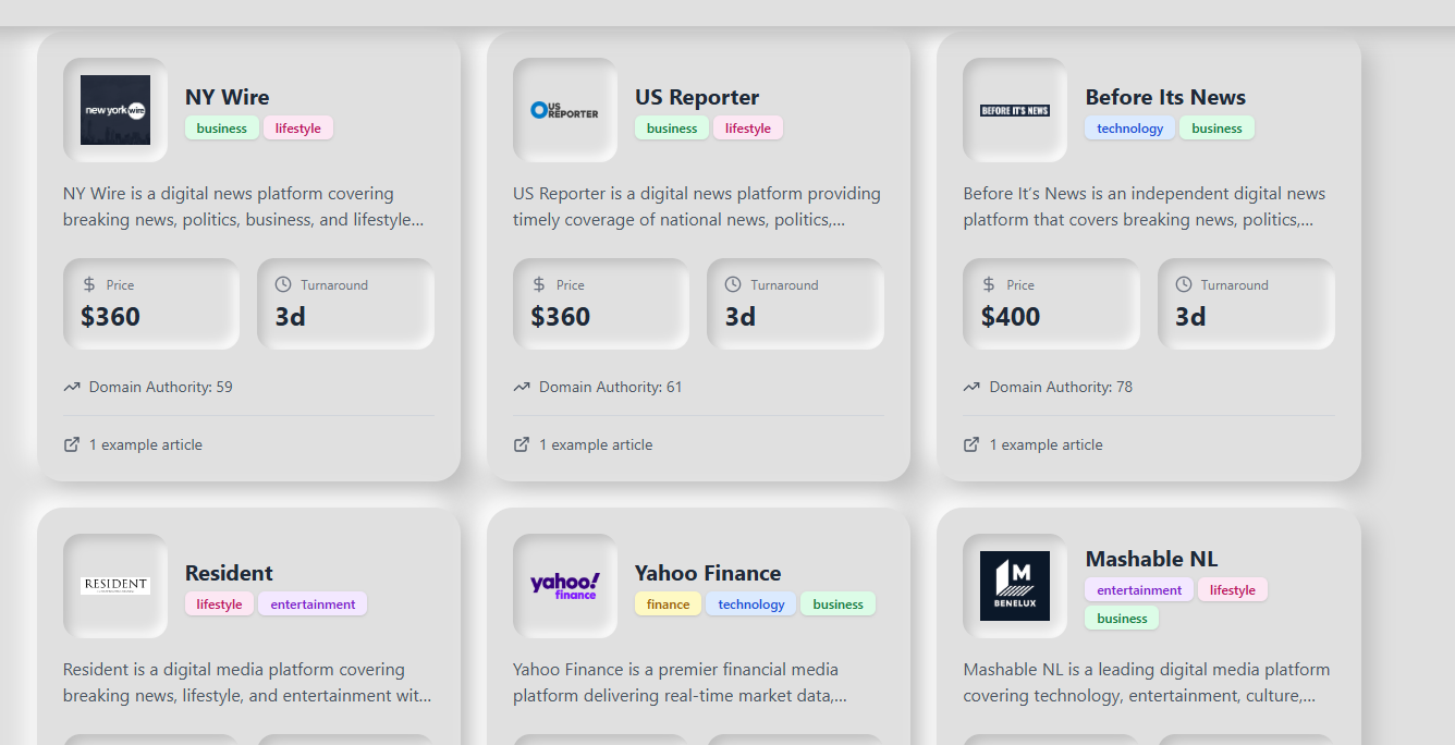 PressBuffet - Screenshot 2 preview