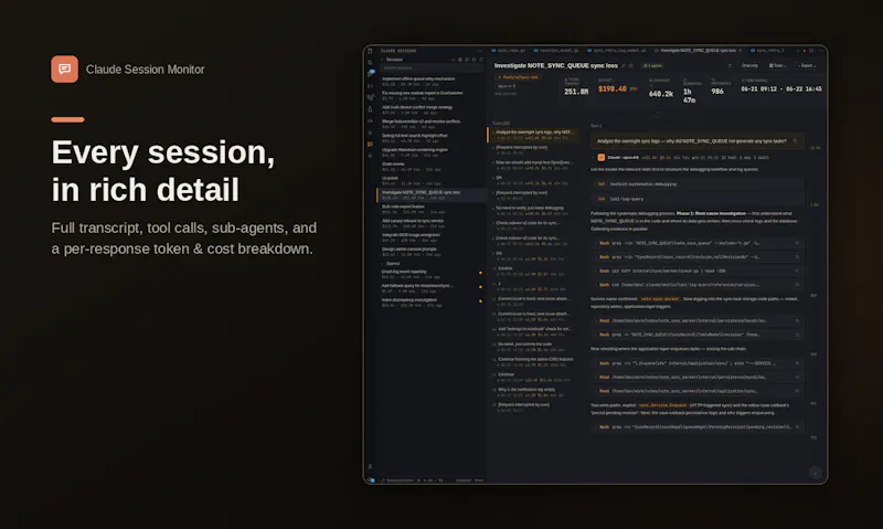 Claude session monitor screenshot 2