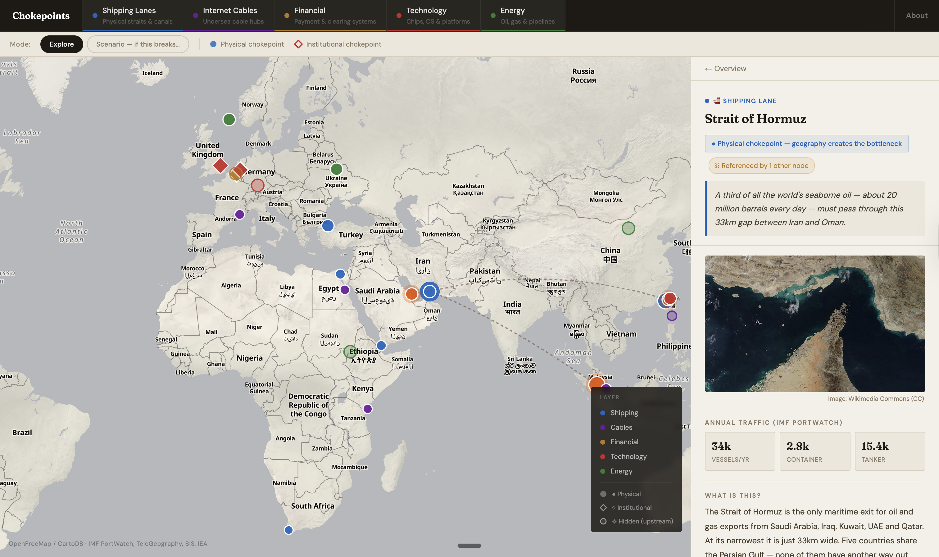 Global Chokepoints map gallery image