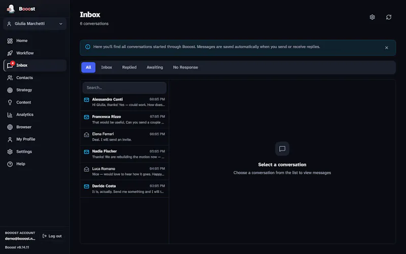 Booost screenshot 3