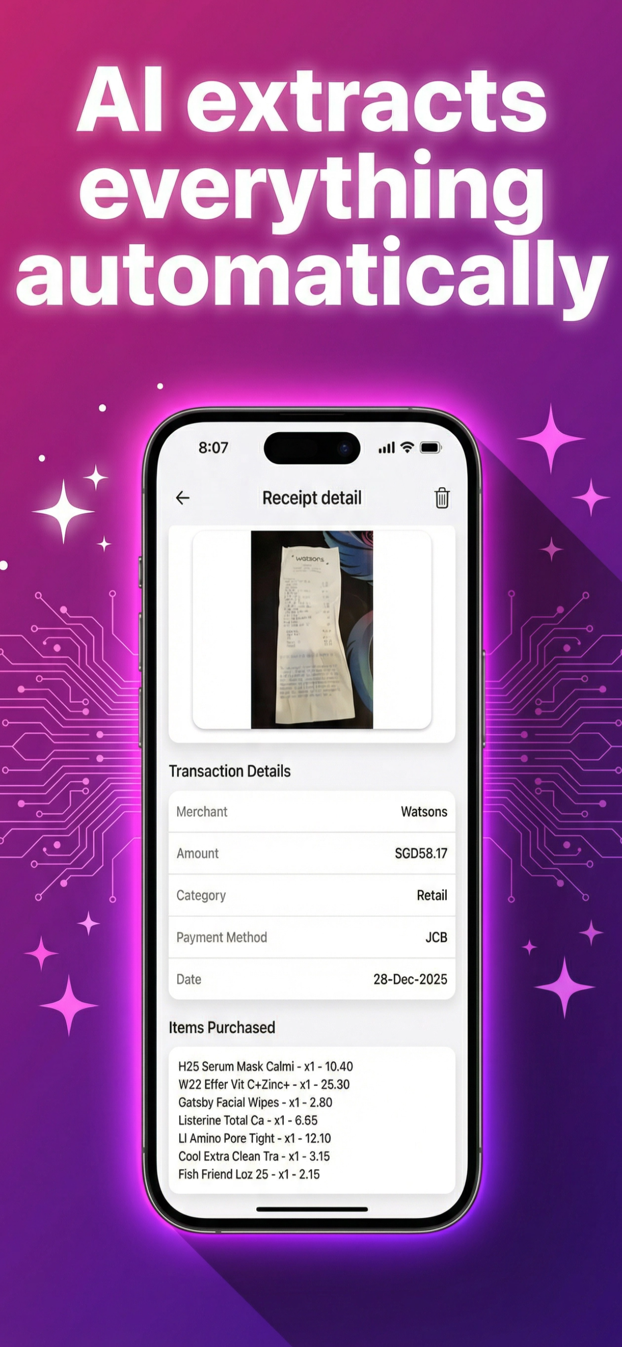 ReceiptSync – Smart Receipt Scanner gallery image