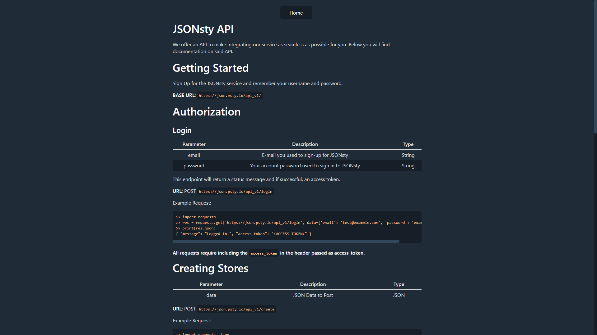 JSONsty gallery image