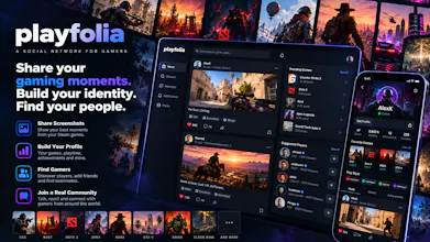 Playfolia — Social Network for Gamers gallery image