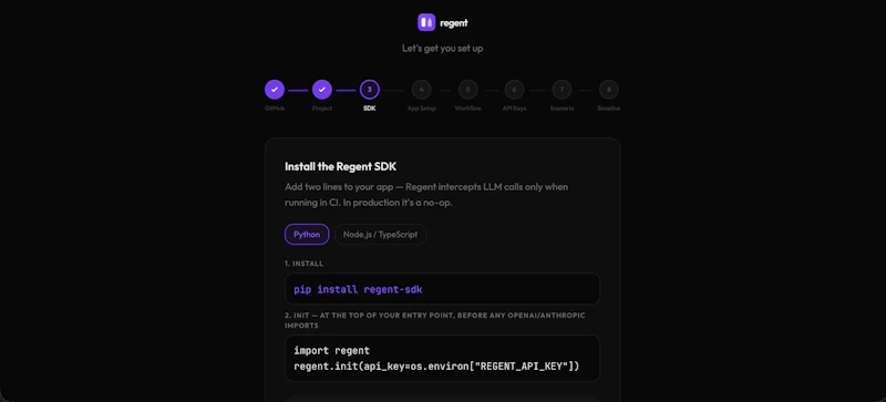 Regent screenshot 5