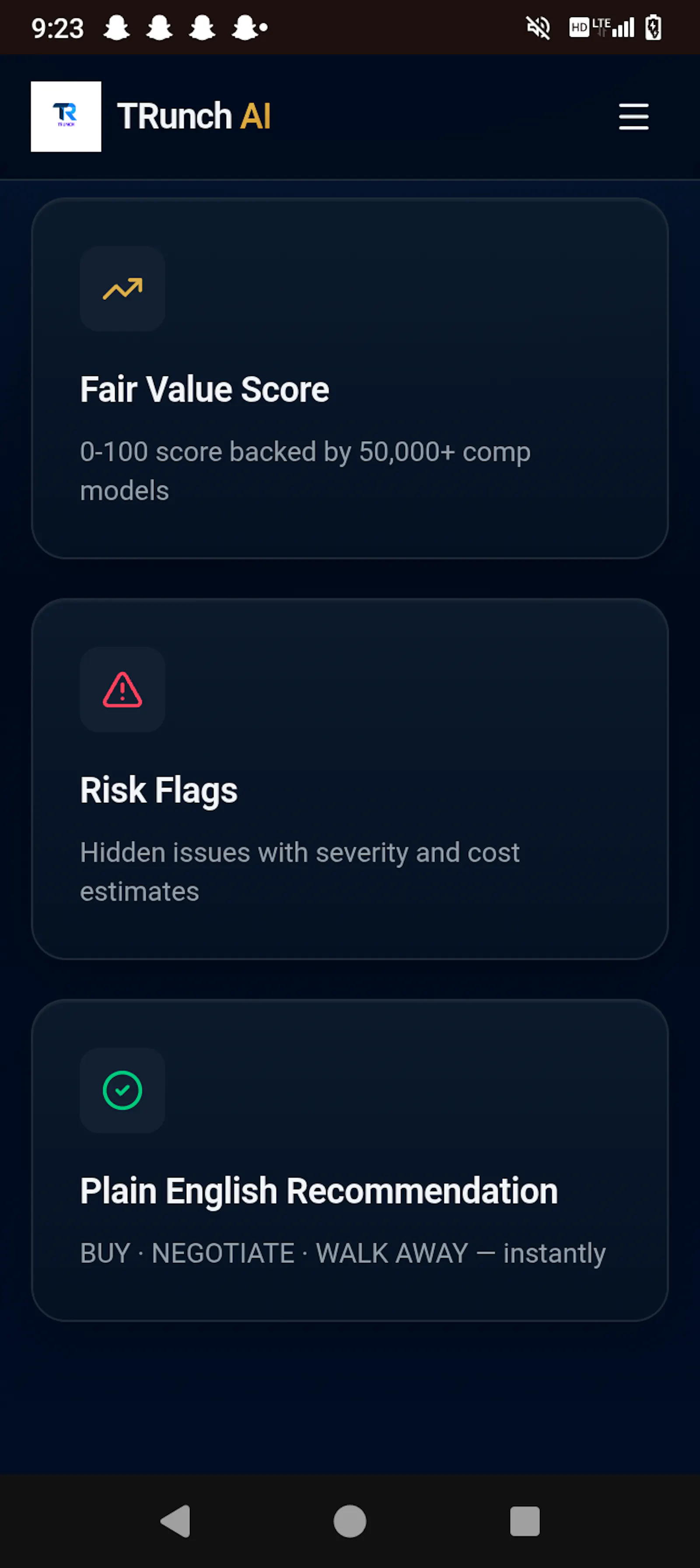 TRunch AI  screenshot 4