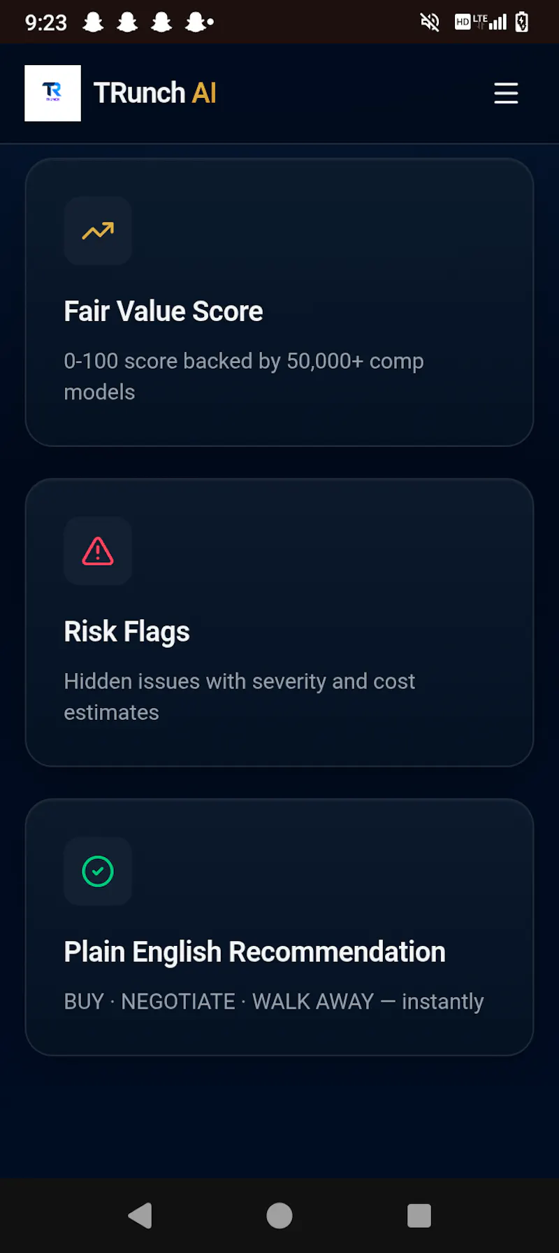 TRunch AI  screenshot 4
