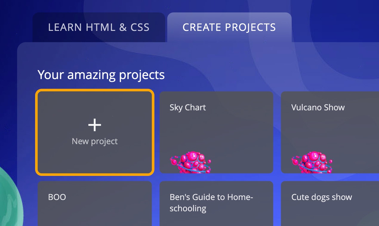 HTML Planet for Kids gallery image
