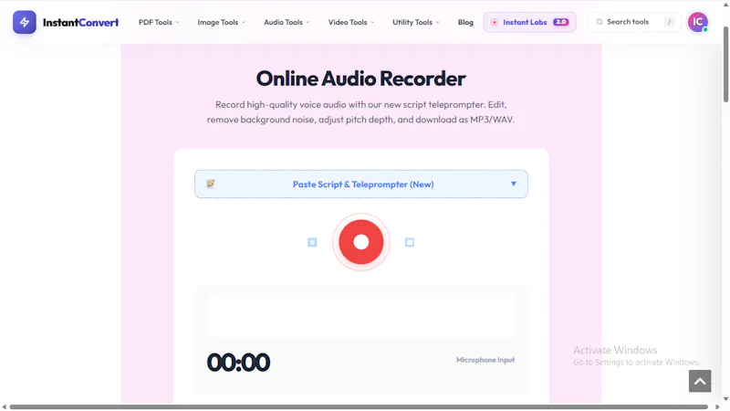 Smart Audio Recorder screenshot 1
