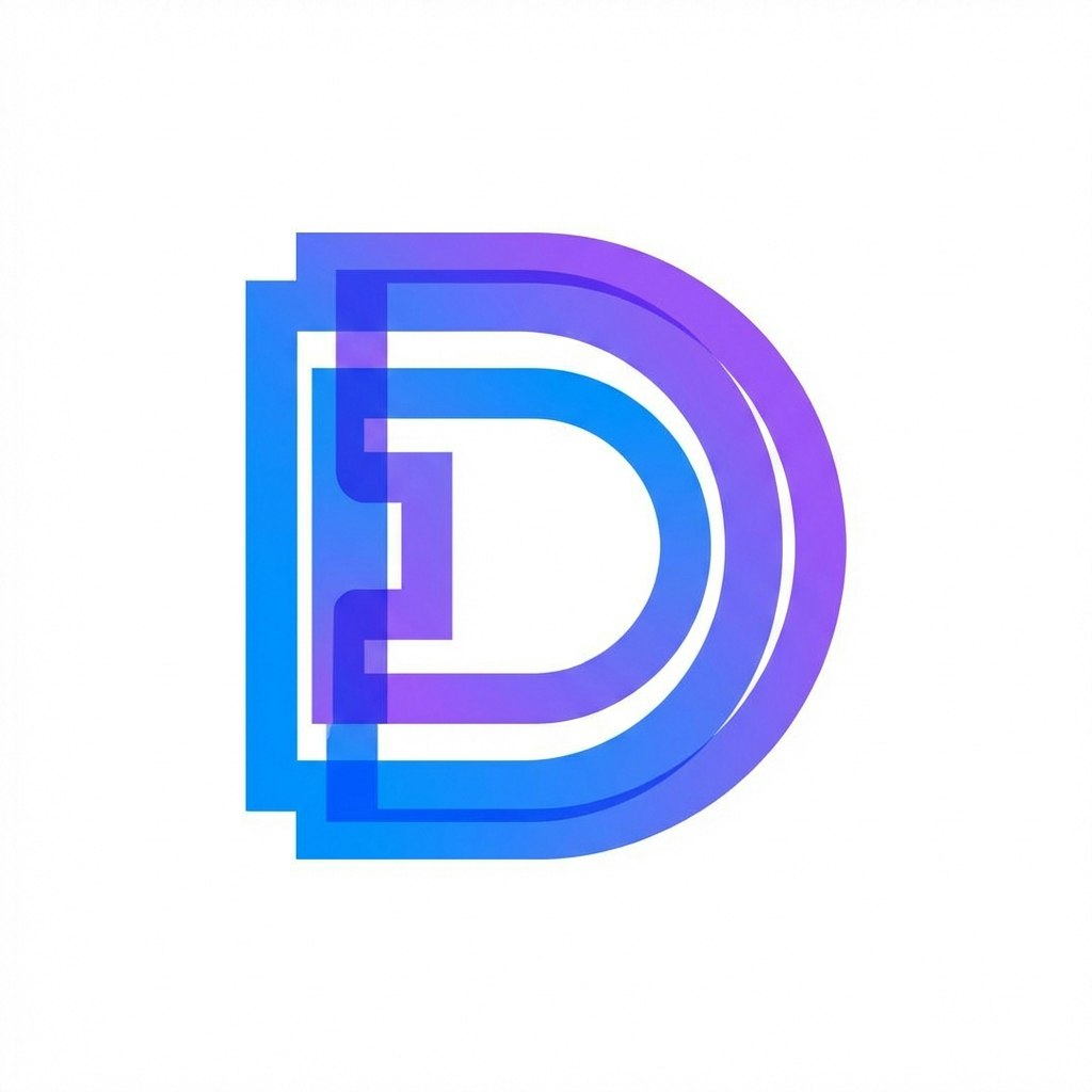 DoppelAPI - Product Hunt launch logo and brand identity