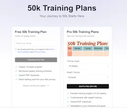 50ktrainingplan gallery image