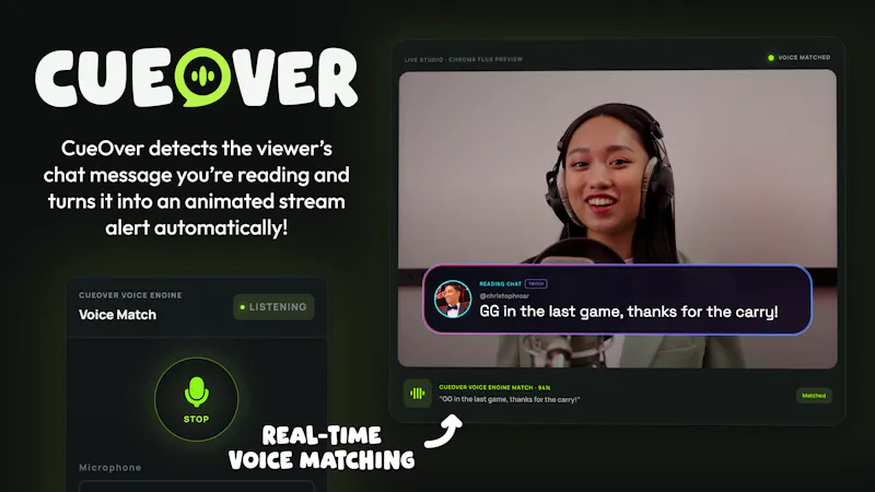 CueOver screenshot 1