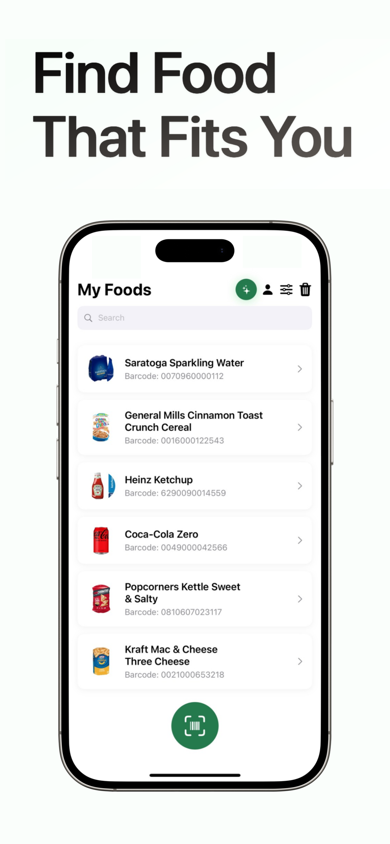 Foodcoach - Найдите еду, которая подходит вам медиа 1