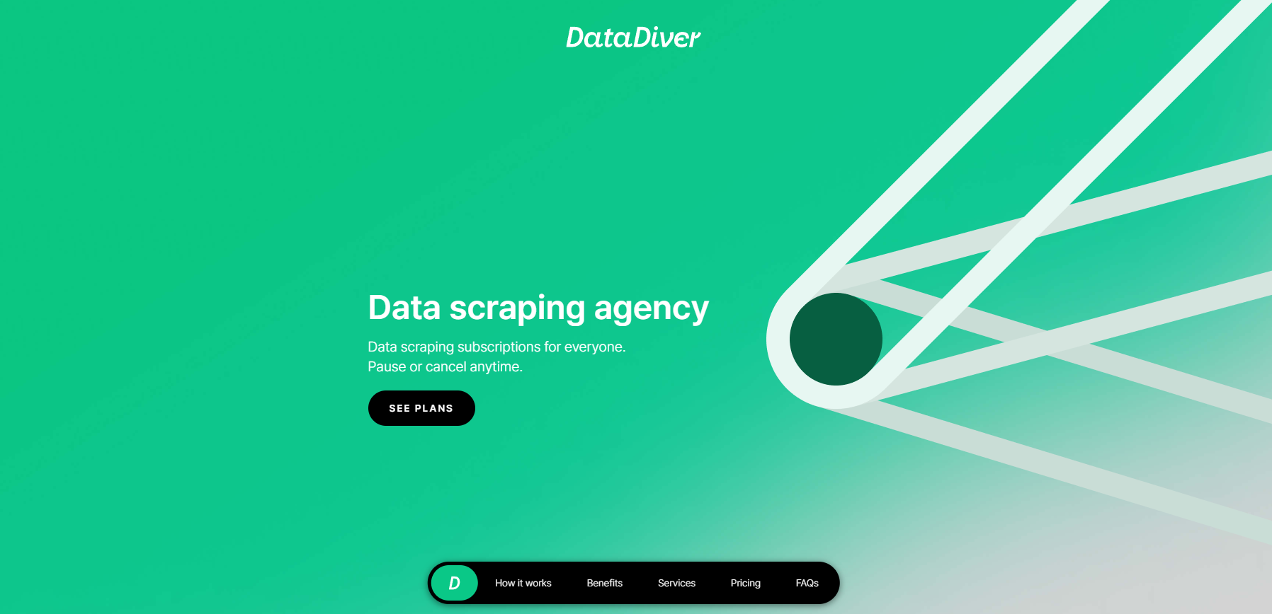 startuptile DataDiver-Your own data scraping agent