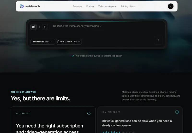 reelslaunch screenshot 1