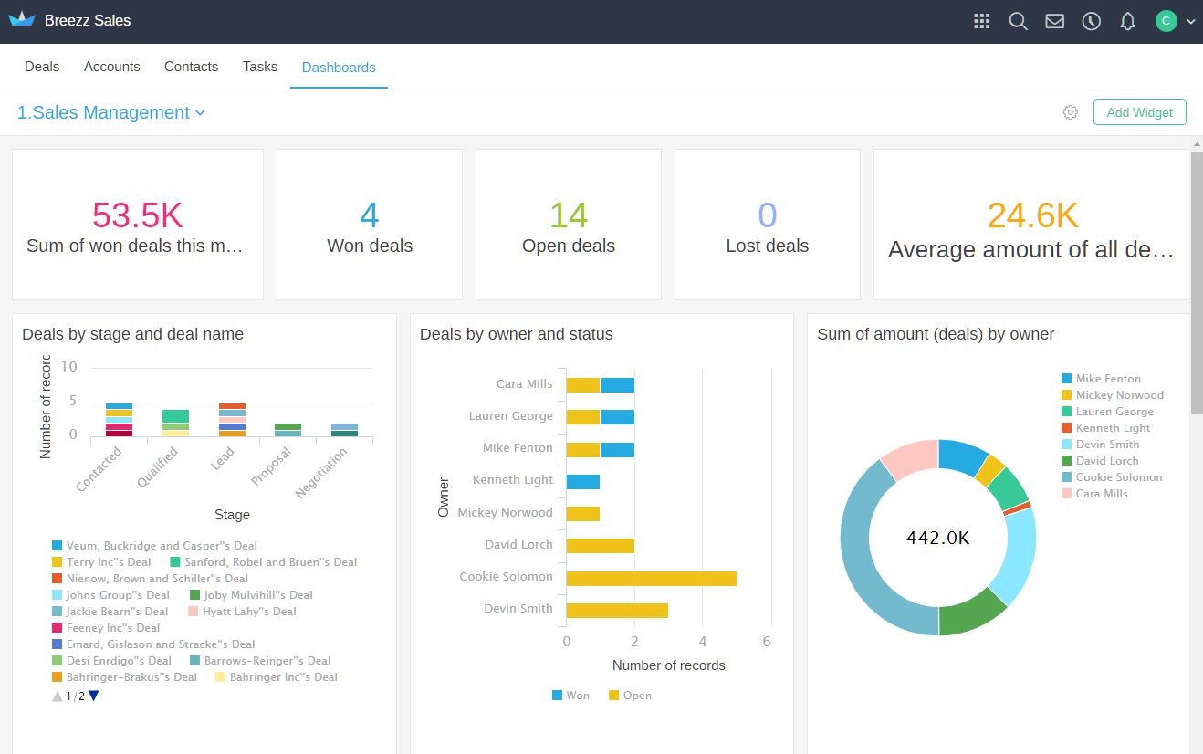 Breezz CRM gallery image