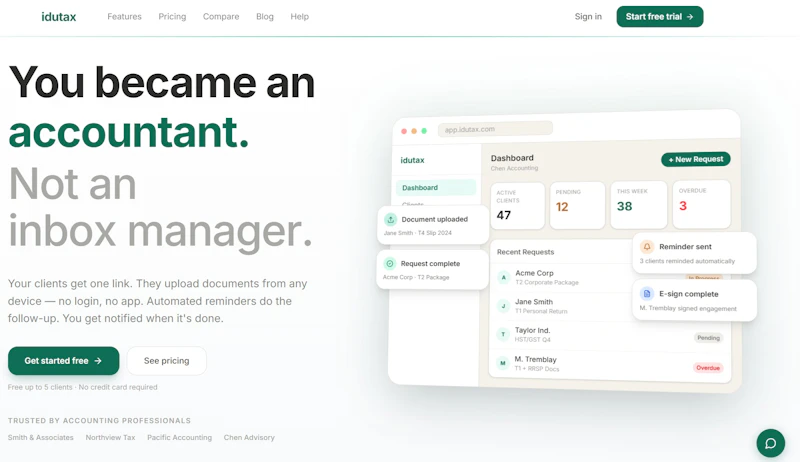 idutax screenshot 1
